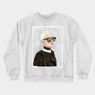 J-Hope Green Sunglasses Crewneck Sweatshirt